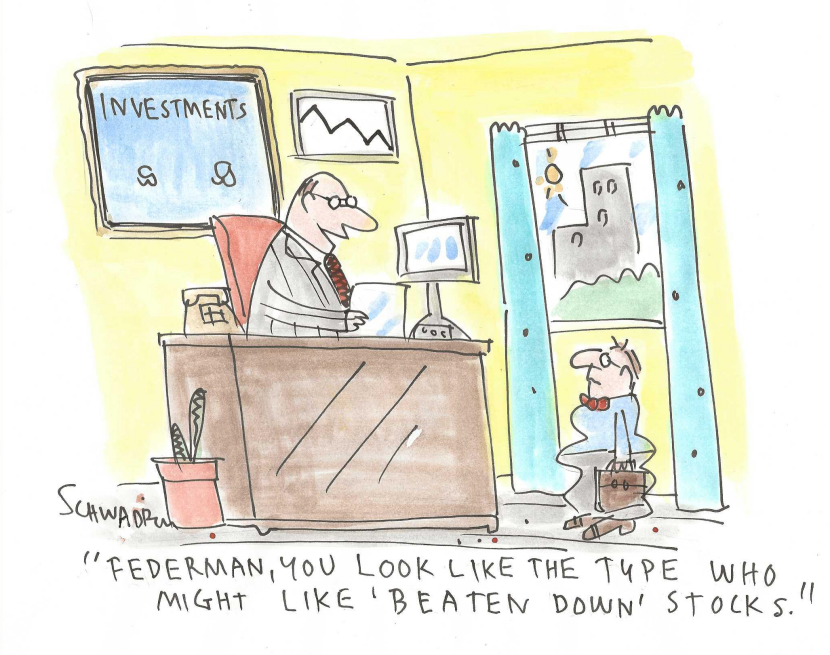 Beaten down stocks