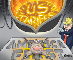 CANADA: TRUMP STEEL TARIFFS AFFLICT PAIN by Graeme MacKay