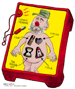 CASTRO OPERATION  by Daryl Cagle