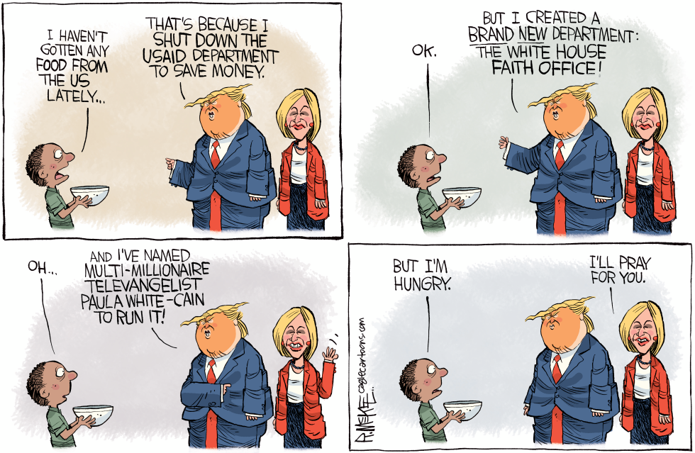 Trump Faith Office Without Works