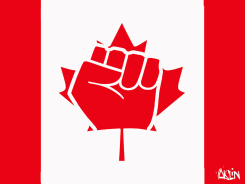 CANADA STRONG by Terry Mosher
