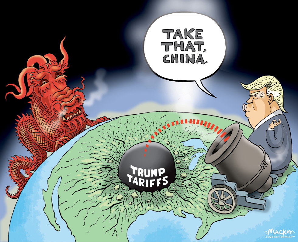 Tariffs aimed at China hit USA consumers
