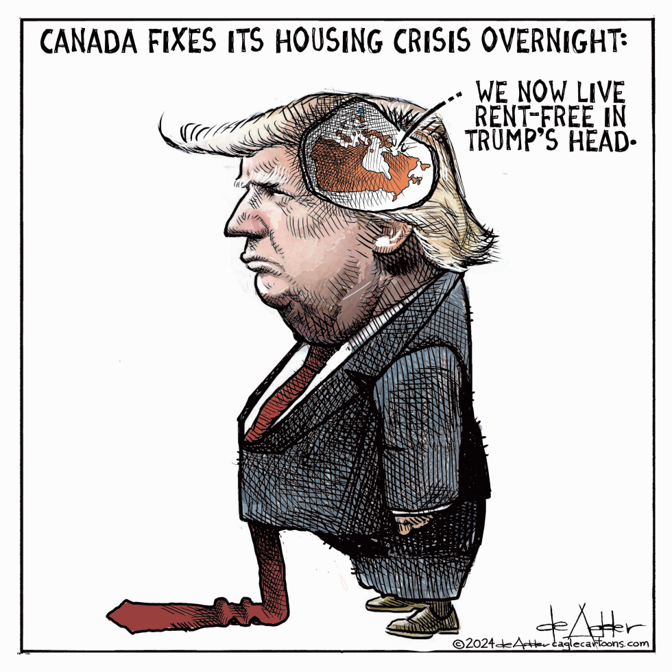 Canada lives rent free in Trump's head