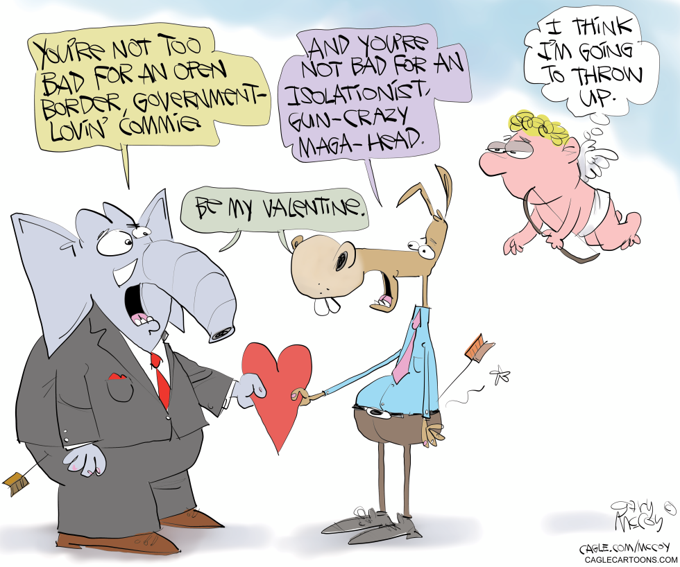 Democrats and Republicans Love
