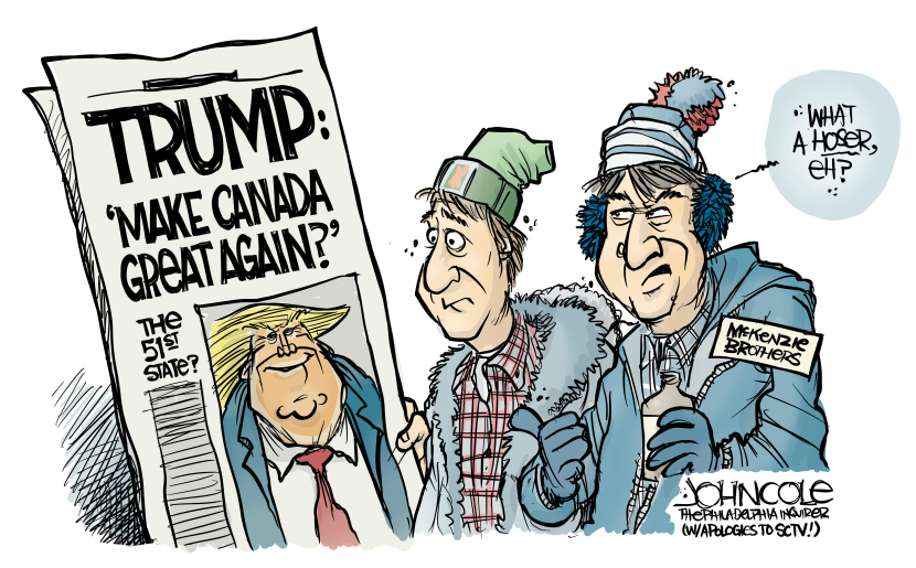 McKenzie Brothers react to Trump Canada annexation