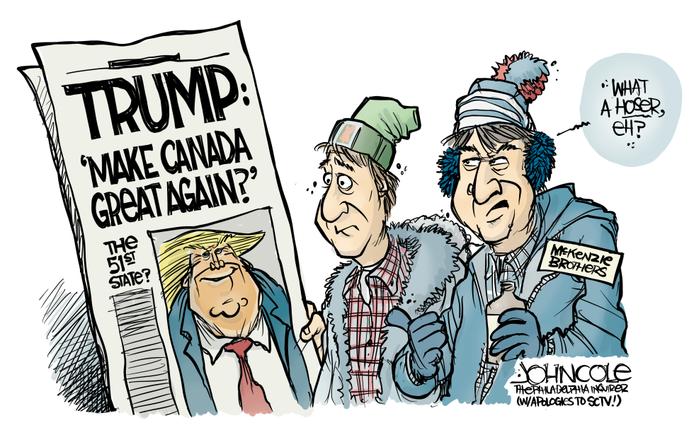 McKenzie Brothers react to Trump Canada annexation
