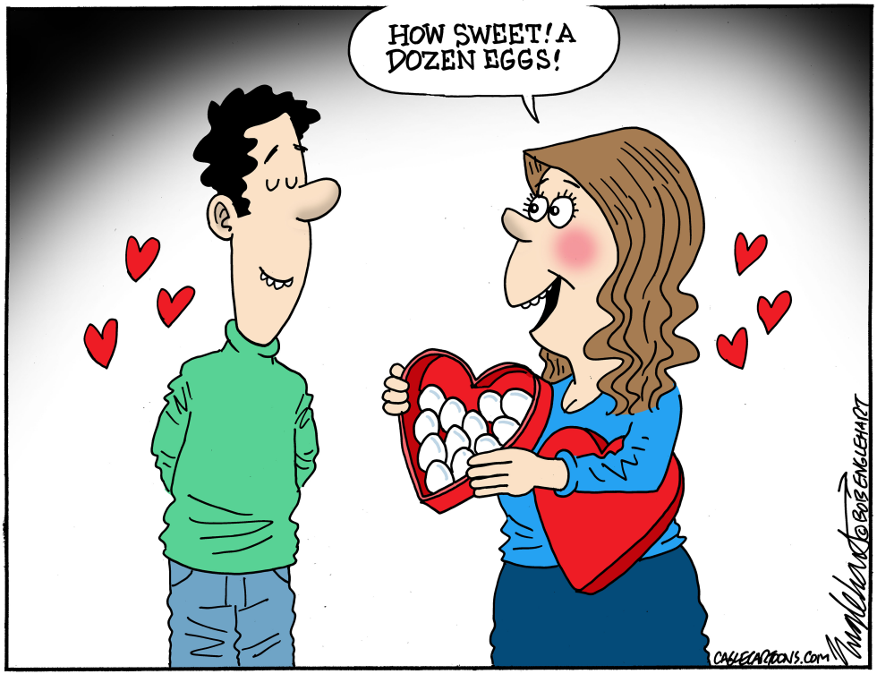 #1 VALENTINES DAY 2025 by Bob Englehart
