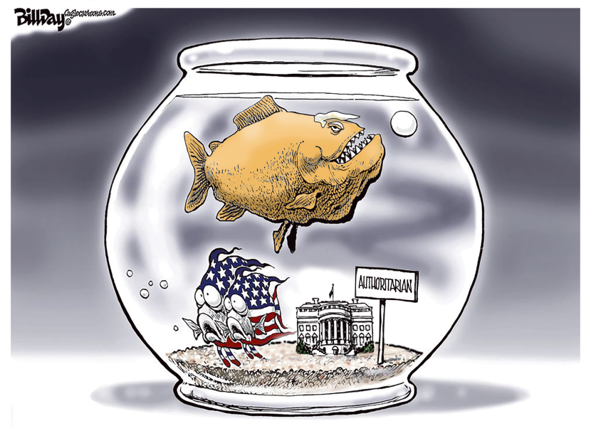 Authoritarian Fishbowl