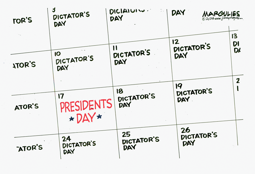 PRESIDENTS DAY under Trump