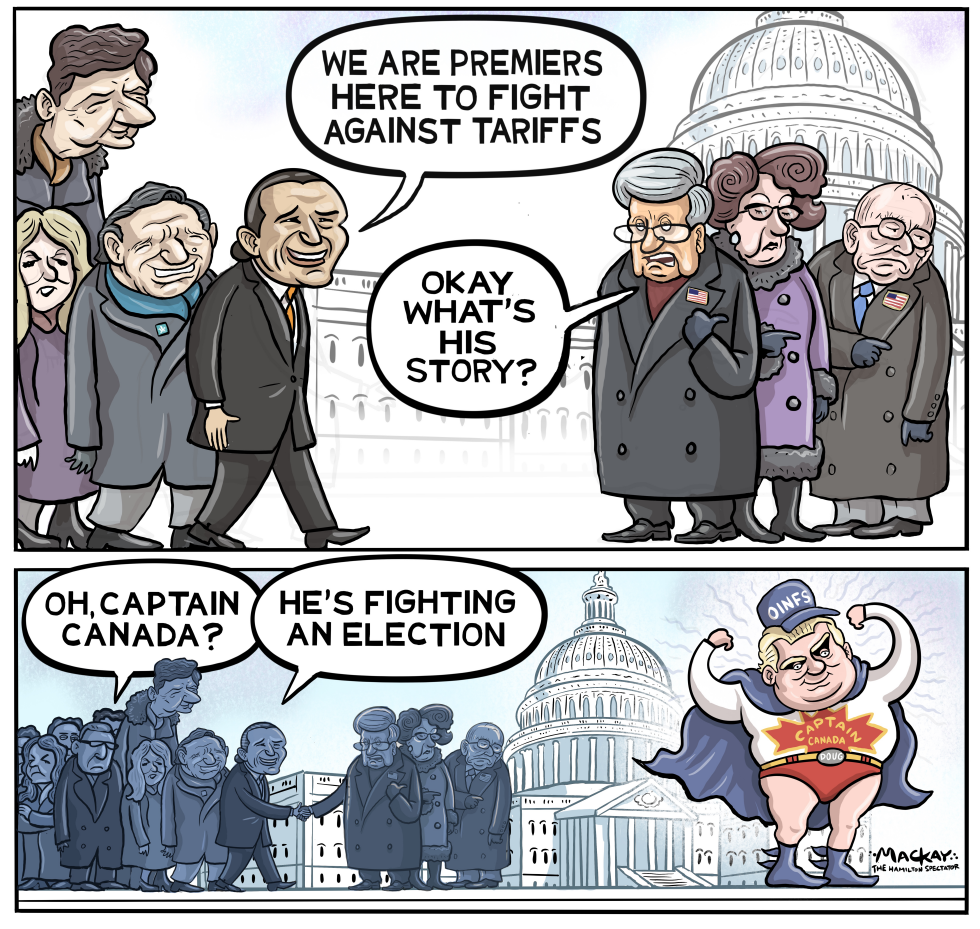 CANADA's Premiers lobby against tariffs
