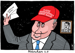PUTIN MAGA APPEASEMENT CAP SHOWS UKRAINE DEAL by Schot