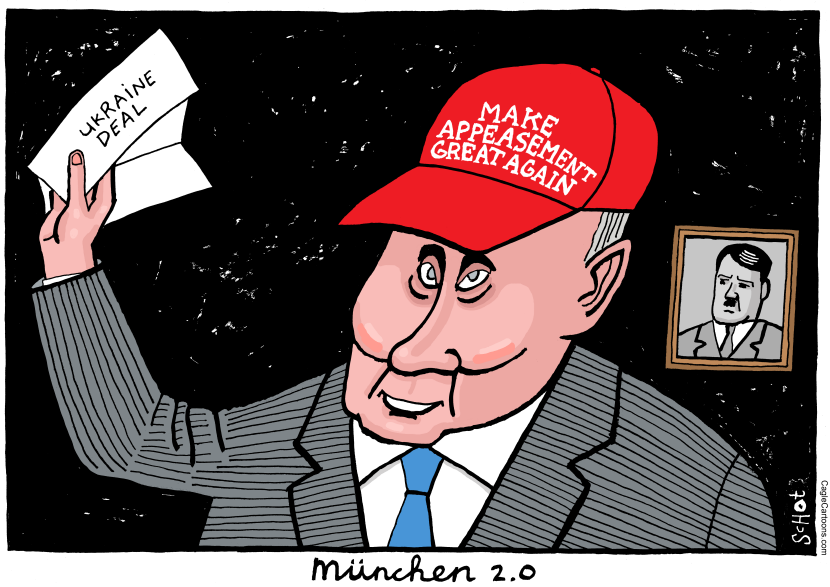 Putin Maga appeasement cap shows ukraine deal