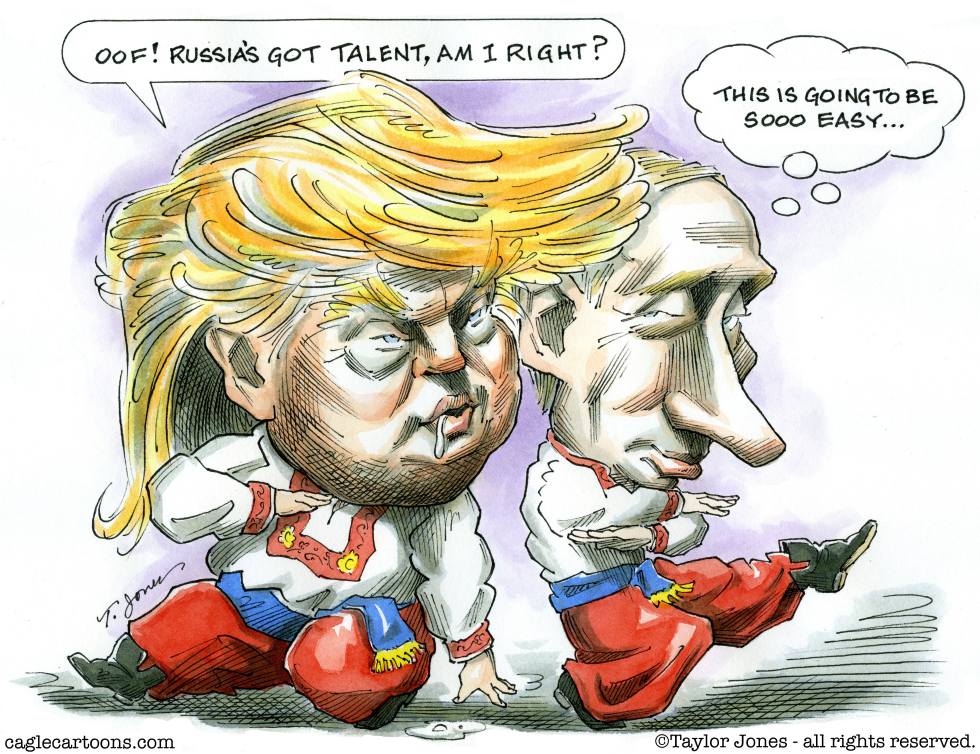 Trump Putin Squat Dance - REVISION