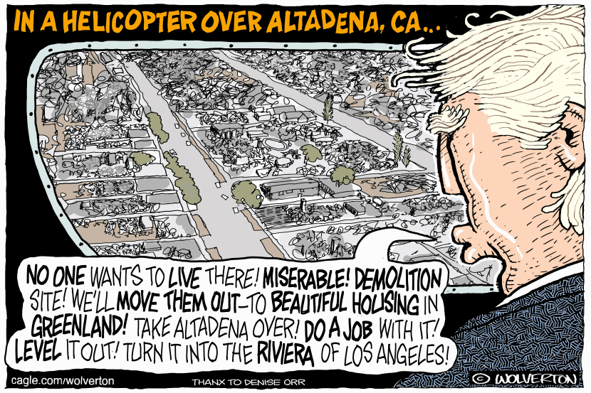Trump Decides to Develop Altadena