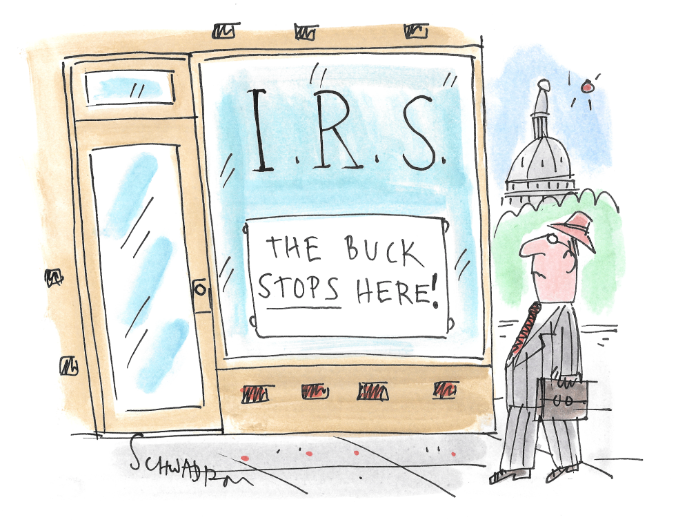 Buck stops here