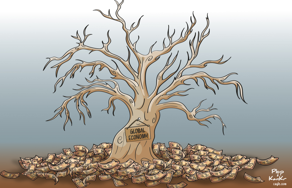 The global economy is collapsing.
