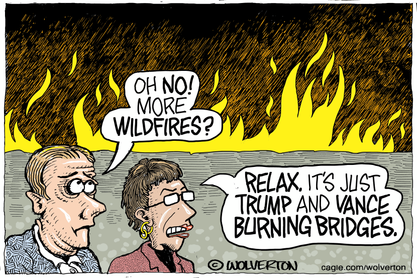 Trump and Vance Burning Bridges