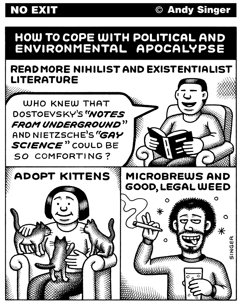 Coping With Political and Environmental Apocalypse