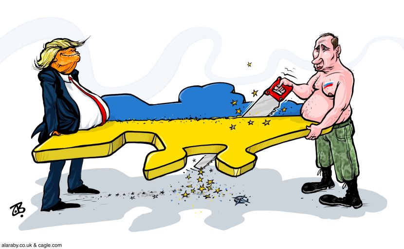 Trump Putin Ukraine Peace Talks EU NATO
