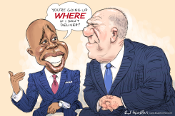 ERIC ADAMS AND TOM HOMAN UP HIS BUTT by Ed Wexler