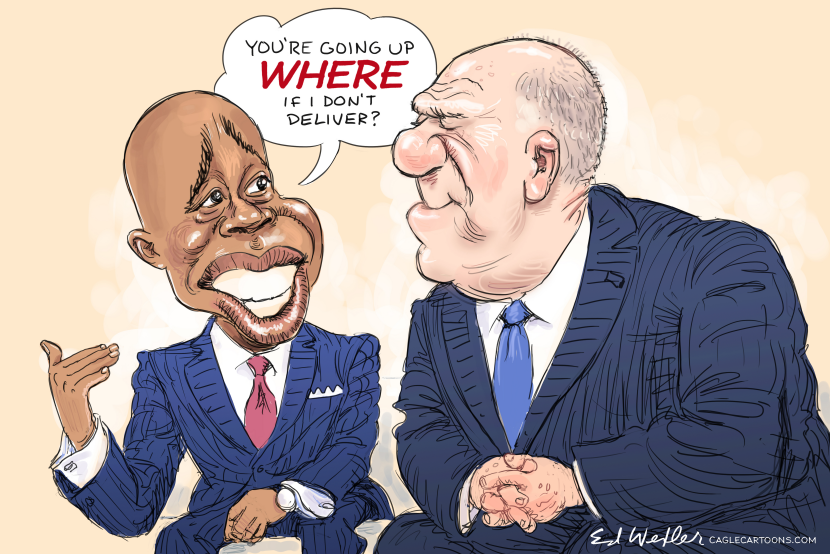 Eric Adams And Tom Homan Up His Butt