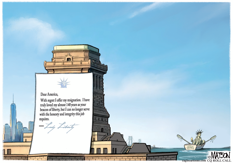 Lady Liberty Resigns - REVISED
