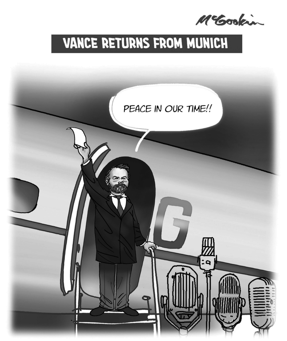 Vance returns from Germany