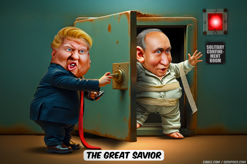 Trump opens door for Putin