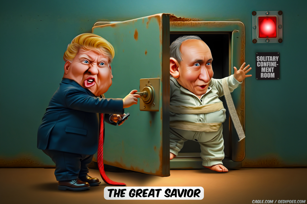 Trump opens door for Putin