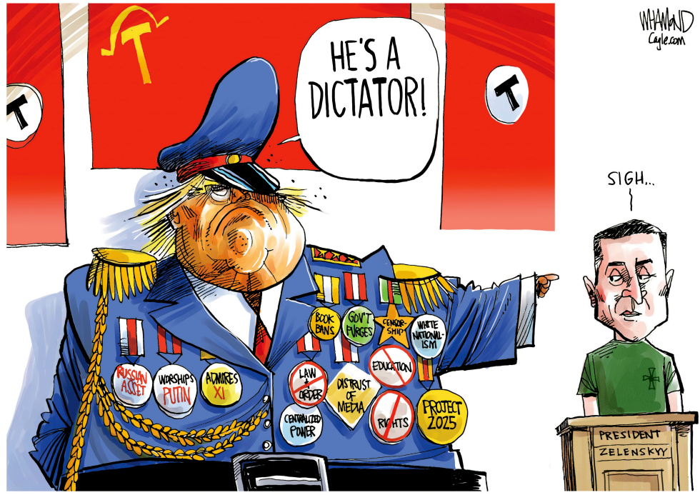 Trump calls Zelenskyy a dictator