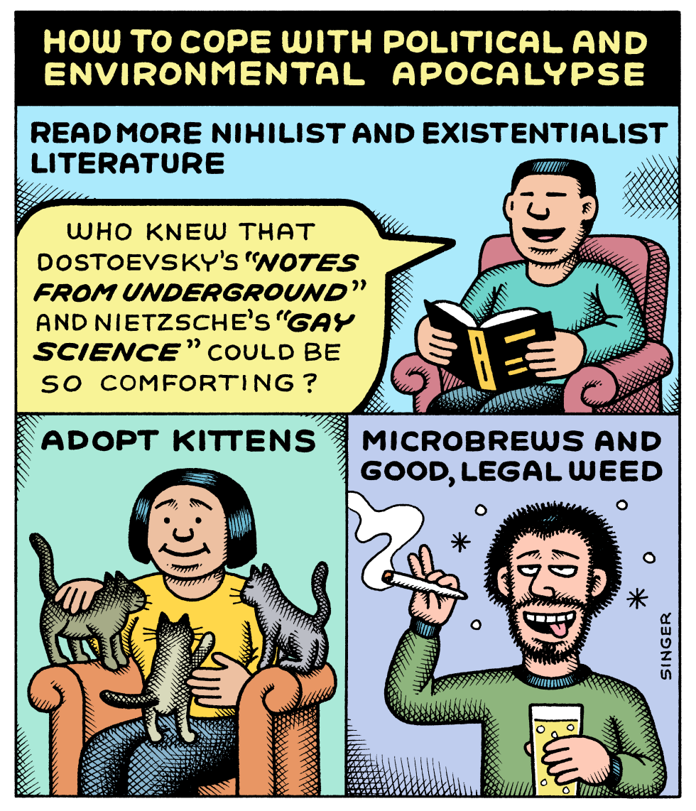 Coping With Political And Environmental Apocalypse