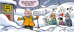 CANADA: FORD CALLS SNAP ELECTION IN WINTER by Patrick Corrigan
