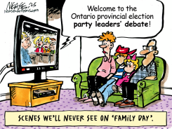 FAMILY DAY SCENE by Steve Nease