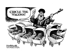 CIRCLE THE WAGONS by Jimmy Margulies