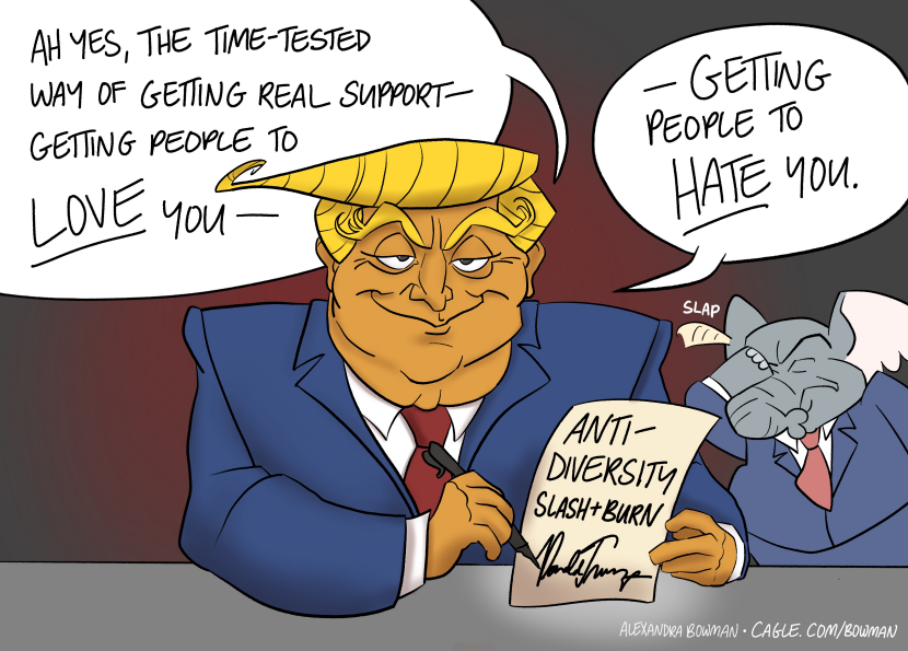 Trump's Strategy For Changing Hearts and Minds