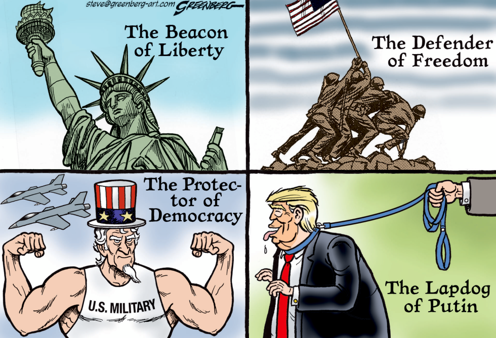 The U.S. was a beacon of democracy until Trump