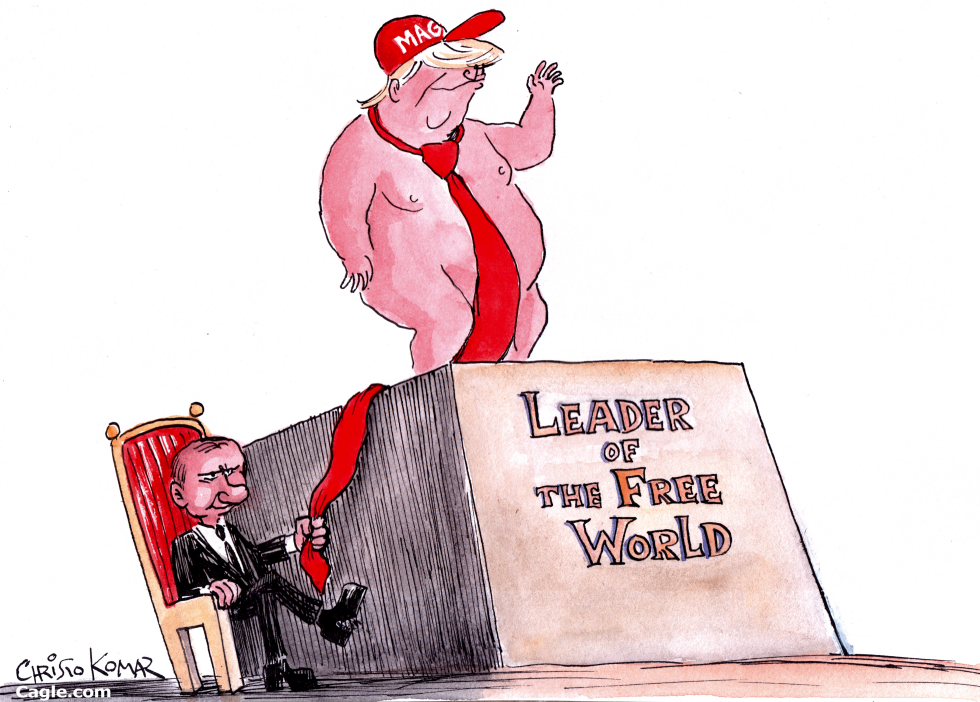 Trump leader of the free world