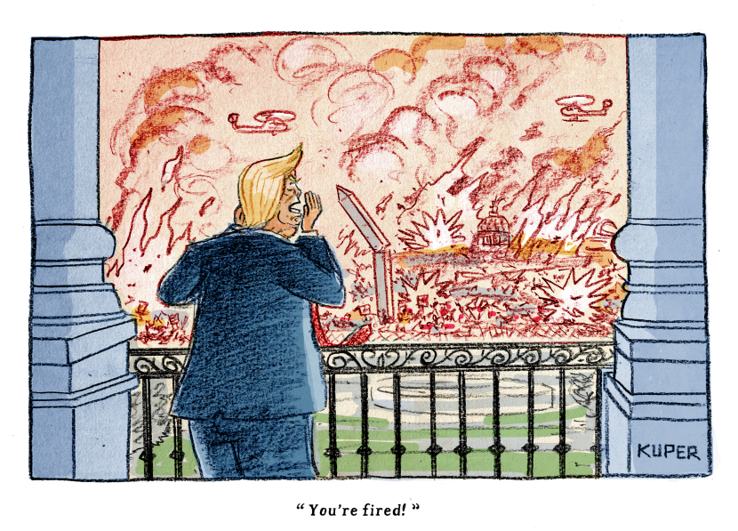 Trump Fires Employees And Earth