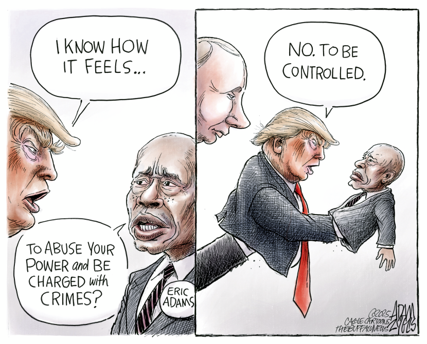 Trump and Mayor Adams both compromised