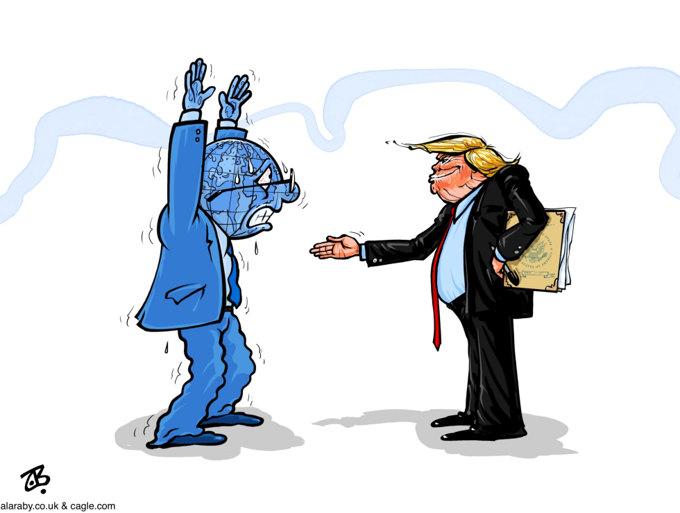 Trump Deals World Ukraine Gaza Canada Handshake
