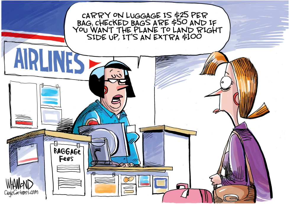 #3 AIRLINE SAFETY AND FEES by Dave Whamond