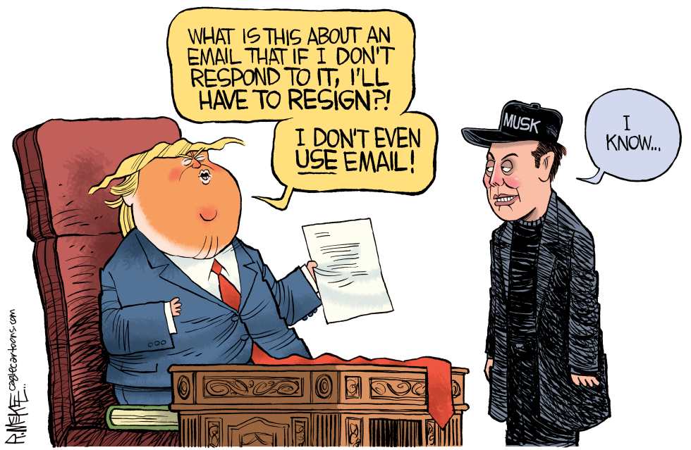 Trump Gets Elon Musk Resignation Email