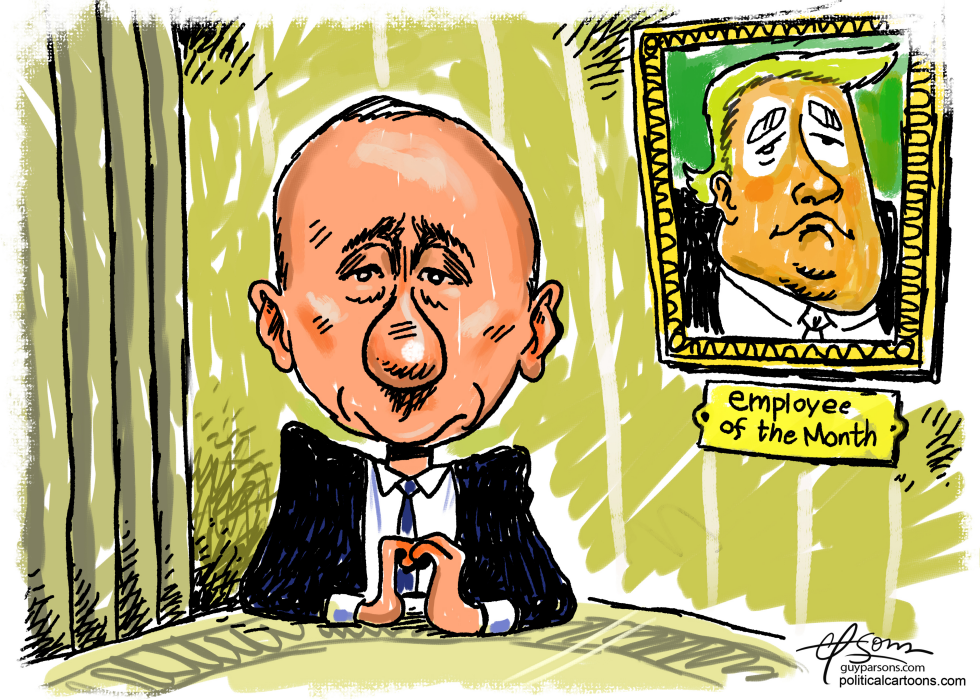 Putin's employee of the Month