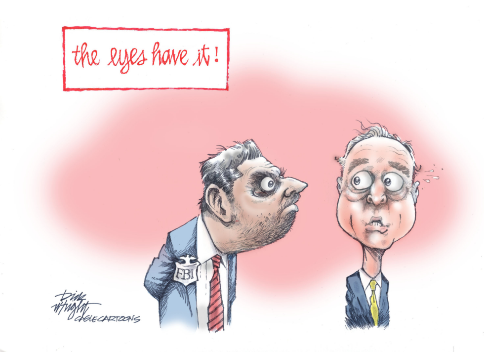 Kash Patel and Adam Schiff