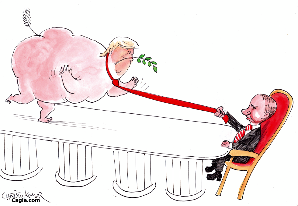 Putin and Trump peace talks