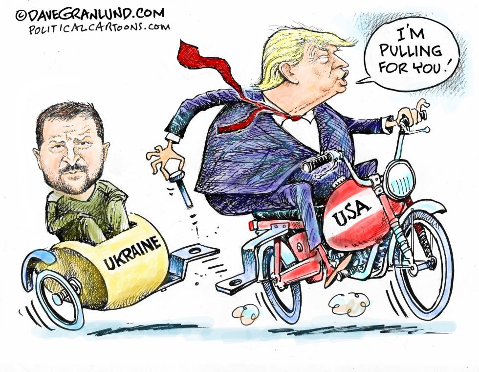 Zelensky and Trump