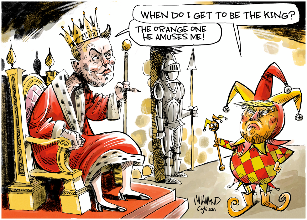 The man who would like to be king