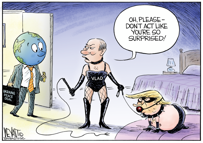 Putin Dominatrix of Submissive Trump