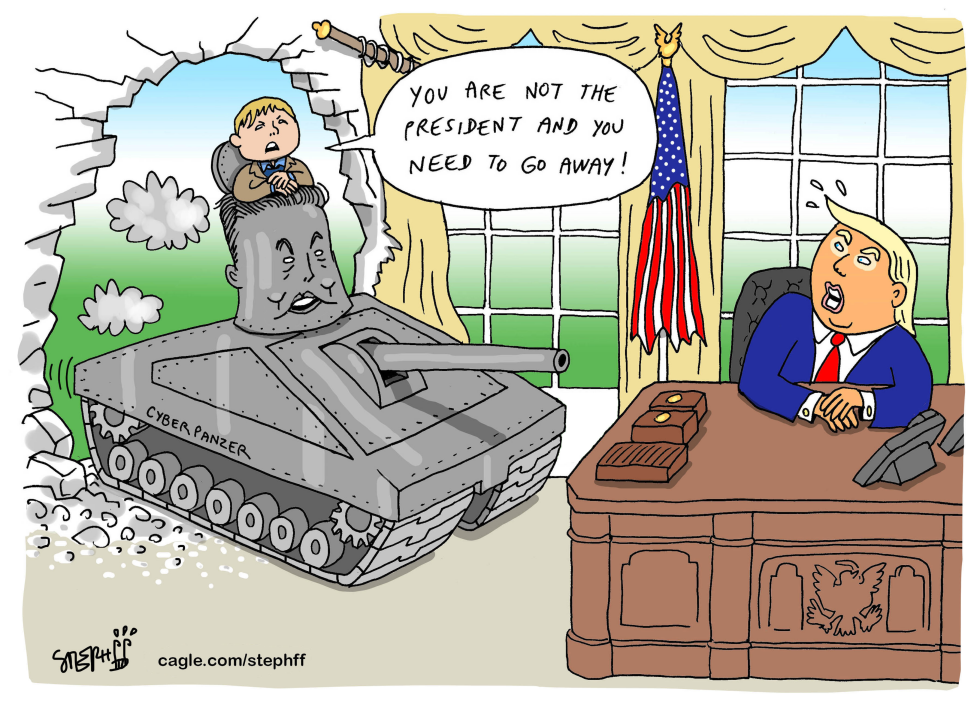 Coup in oval office