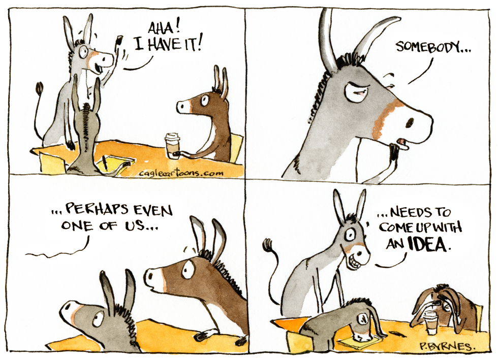 #3 DEMOCRATS STRATEGIZE by Pat Byrnes